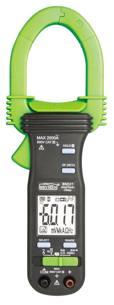 T�NGAMPEREMETER BM 117 2000A