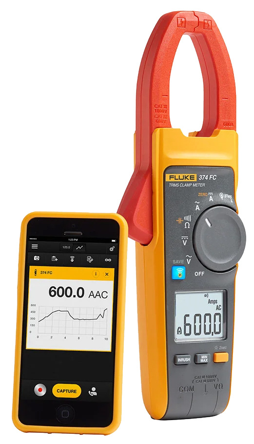 STR�MT�NG FLUKE 374 FC SANN RMS