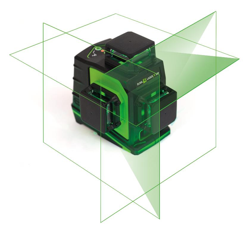 LINJELASER X360 GR�N