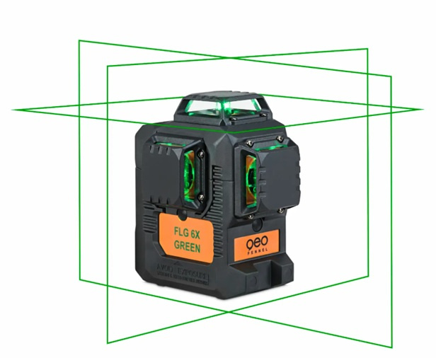 KRYSSLASER FLG 6X GR�N