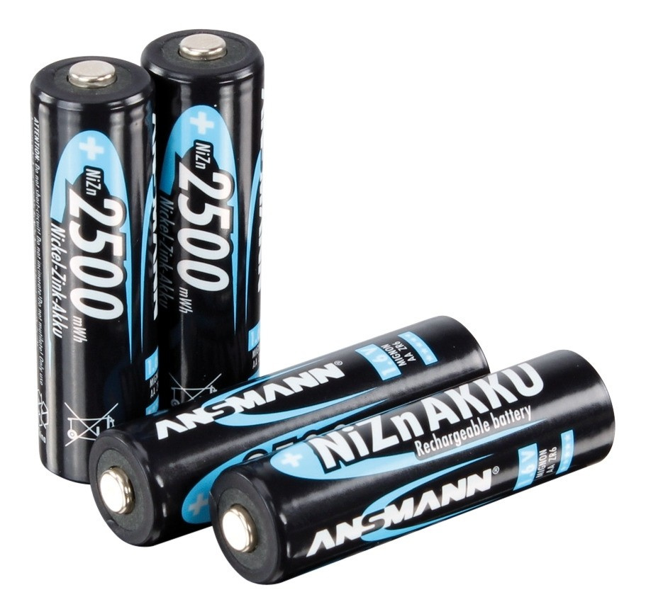 BATTERI LR6 NiZn 2500mAh 4ST