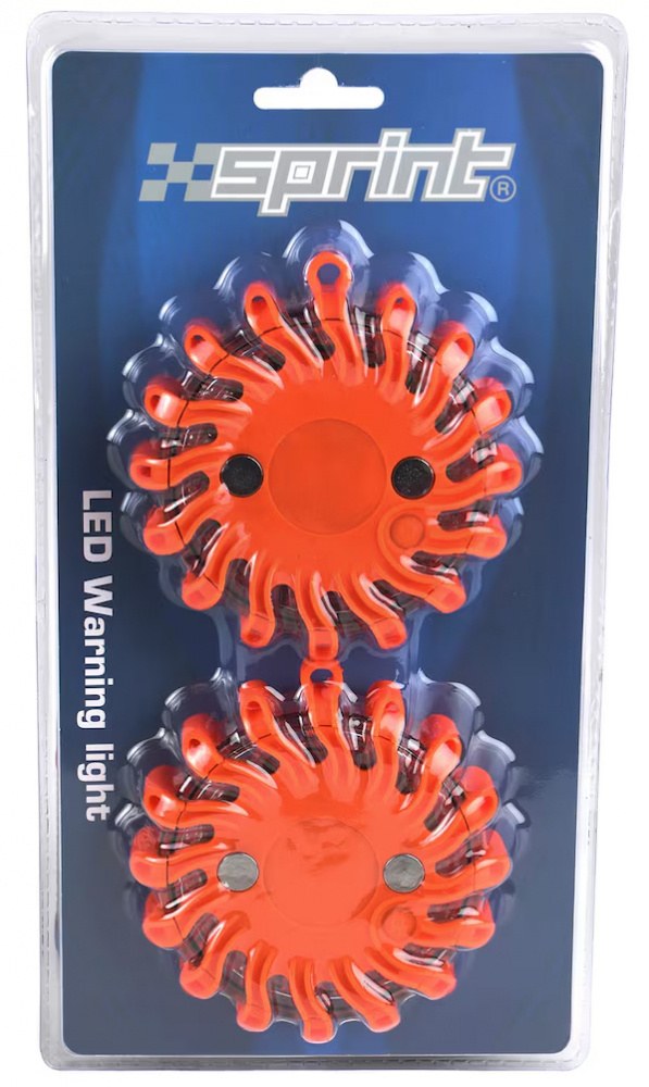 VARNINGSPUCK LED SPRINT 2-PACK