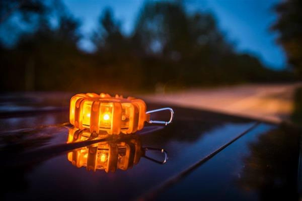 VARNINGSPUCK LED SPRINT 2-PACK