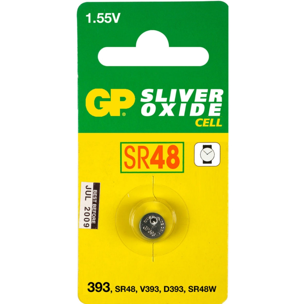 KNAPPBATTERI 393 SR48W 70mAh