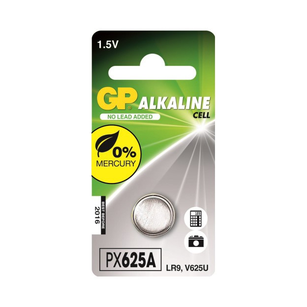 KNAPPBATTERI PX625A LR9 1,5V