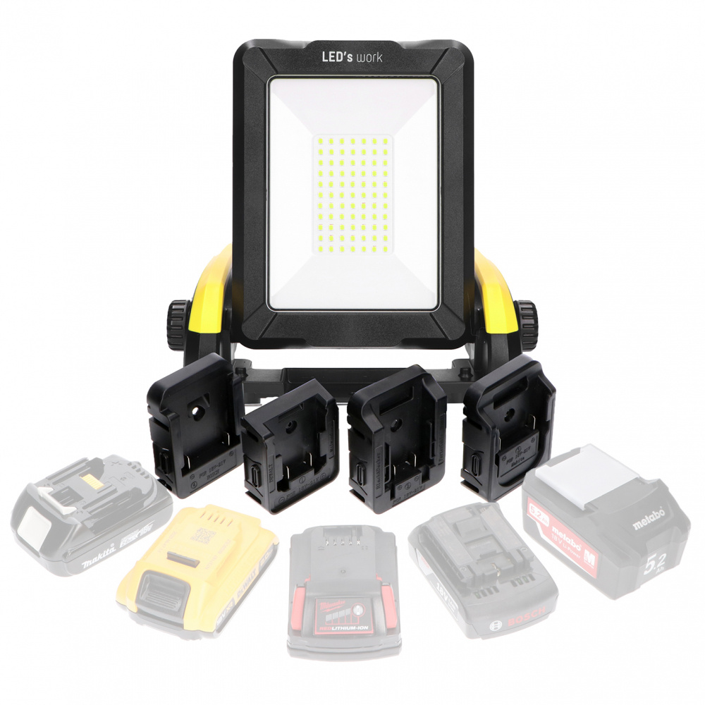 ARBETSLAMPA LED`S WORK 18V