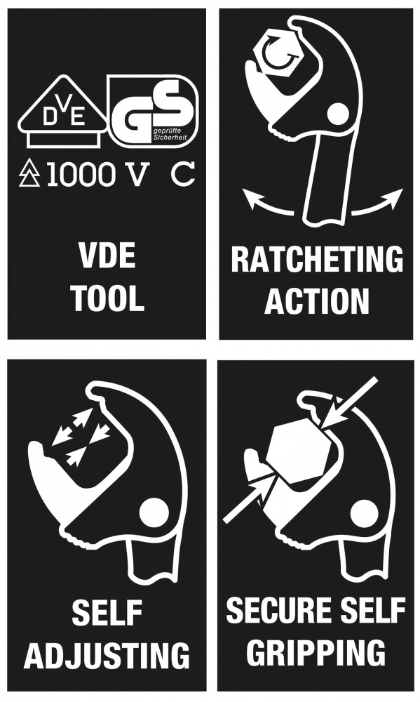 U-NYCKEL WERA 6004 VDE JOKER 1000V