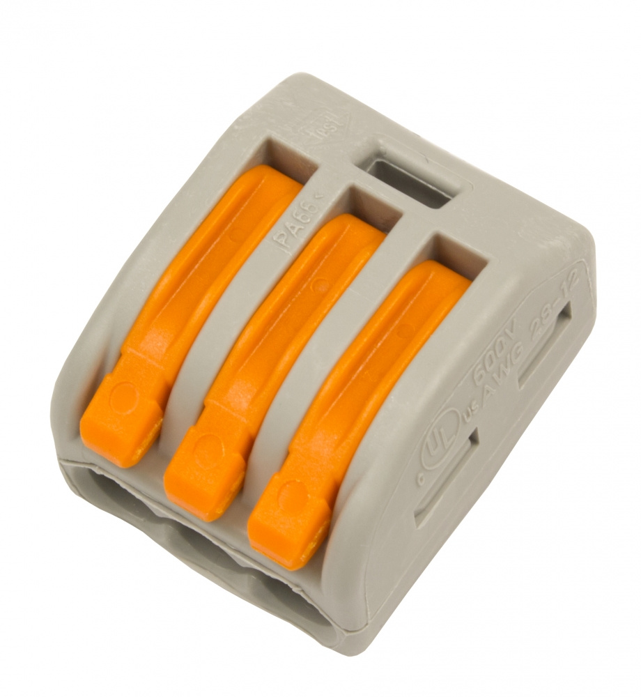 KOPPLINGSKL�MMA WAGO 3 GR�