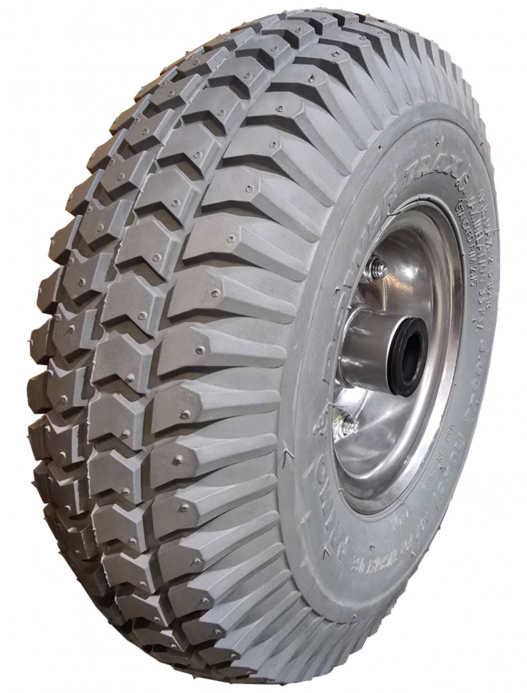 HJUL MASSIV GR� PU-FLEX