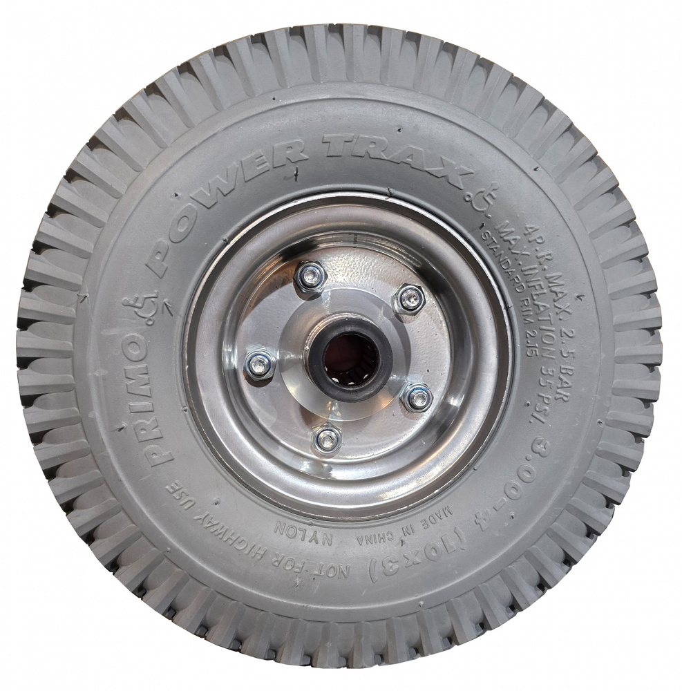 HJUL MASSIV GR� PU-FLEX