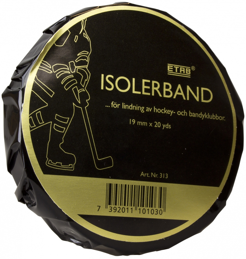 ISOLERINGSBAND SVART 19MMx18M