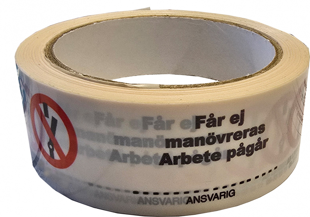 VARNINGSTEJP F�R EJ MAN�VRERAS