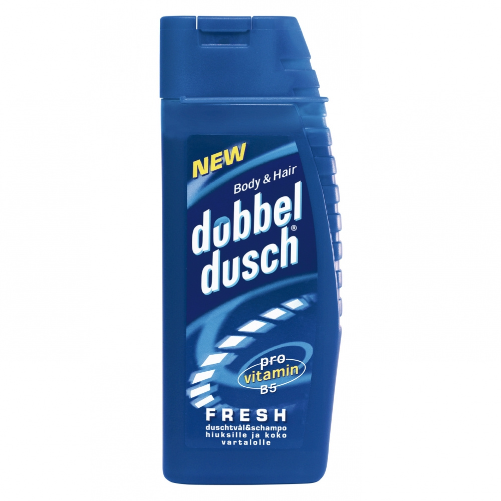 DUBBELDUSCH FRESH BL� 250ML