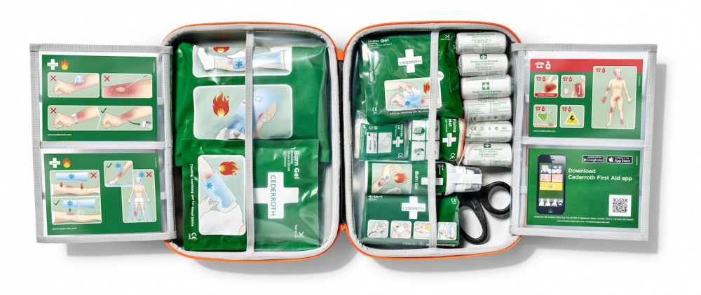 F�RSTA HJ�LPEN BR�NNSKADEKIT