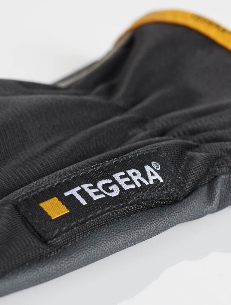 SYNTETHANDSKE TEGERA 9100 SVART/GR�/GUL