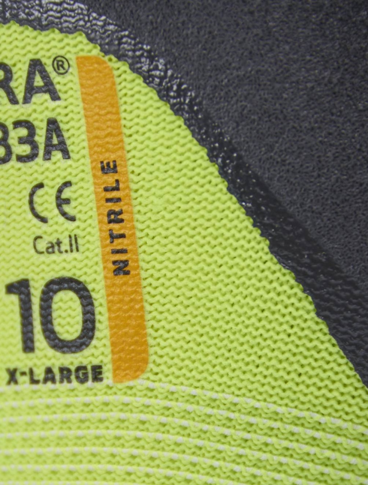 ARBETSHANDSKE TEGERA 683A GUL/SVART