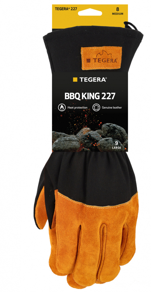 L�DERHANDSKE 227 BBQ-KING