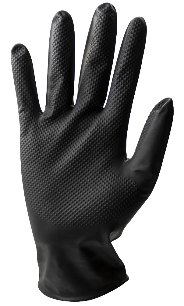 KORTTIDSHANDSKE STRONG HAND 0422 GRIP SVART