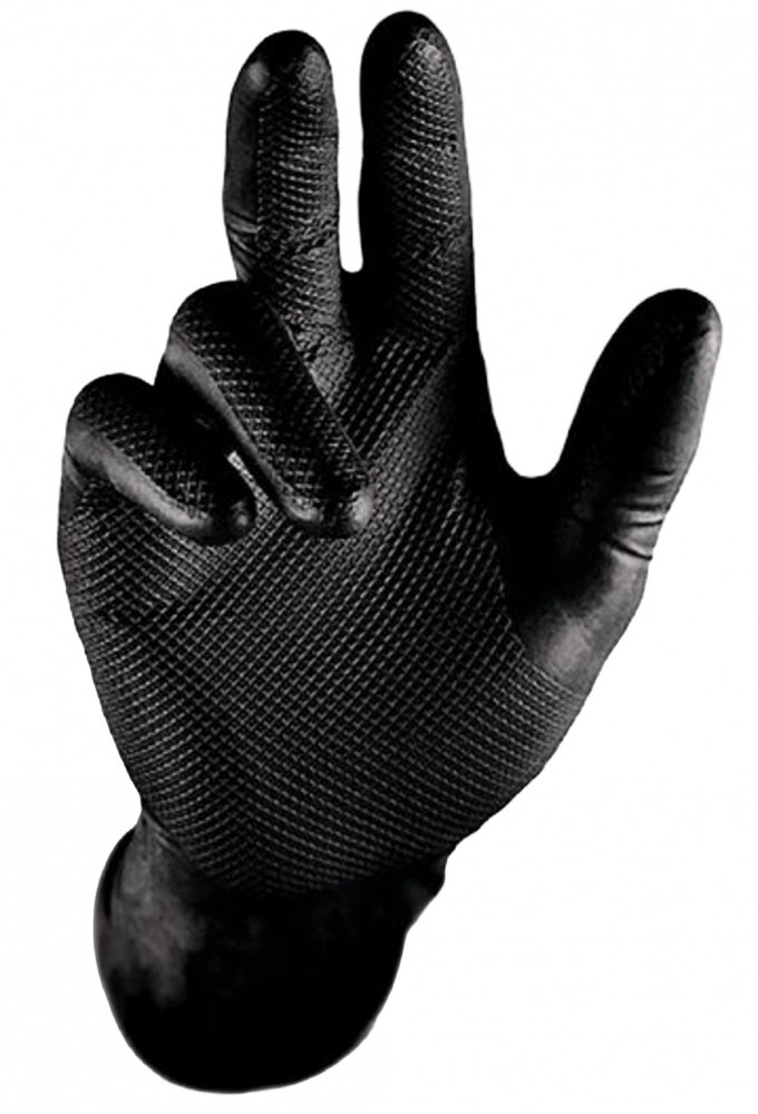 KORTTIDSHANDSKE STRONG HAND 0422 GRIP SVART