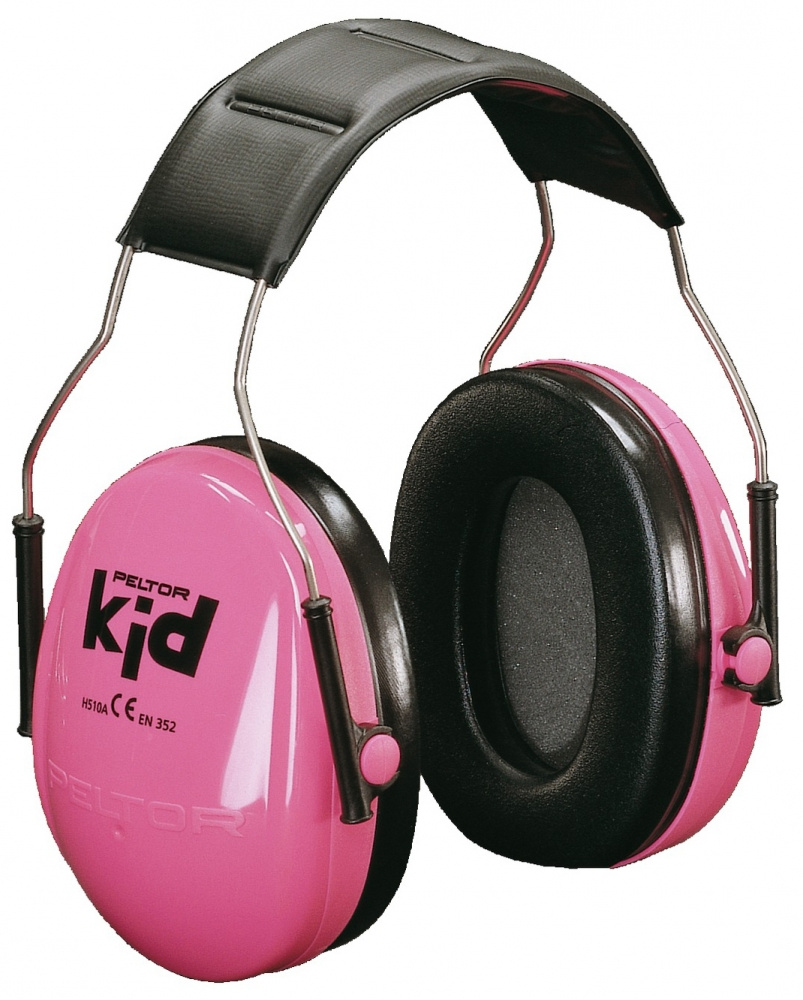 H�RSELK�PA PELTOR KID ROSA