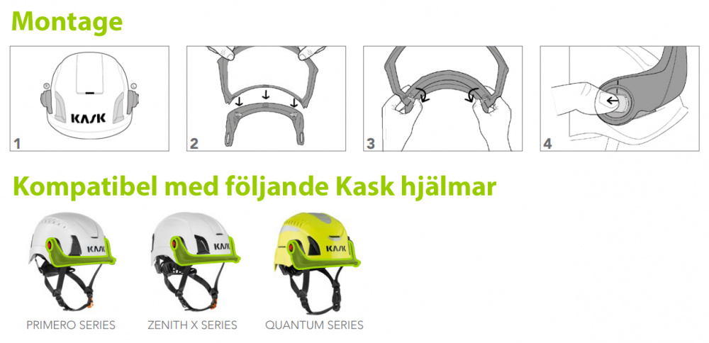 HJ�LMVISIR KIT KASK FF ZENITH KLAR