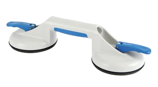 GLASLYFTARE MED 2 SUGPLATTOR