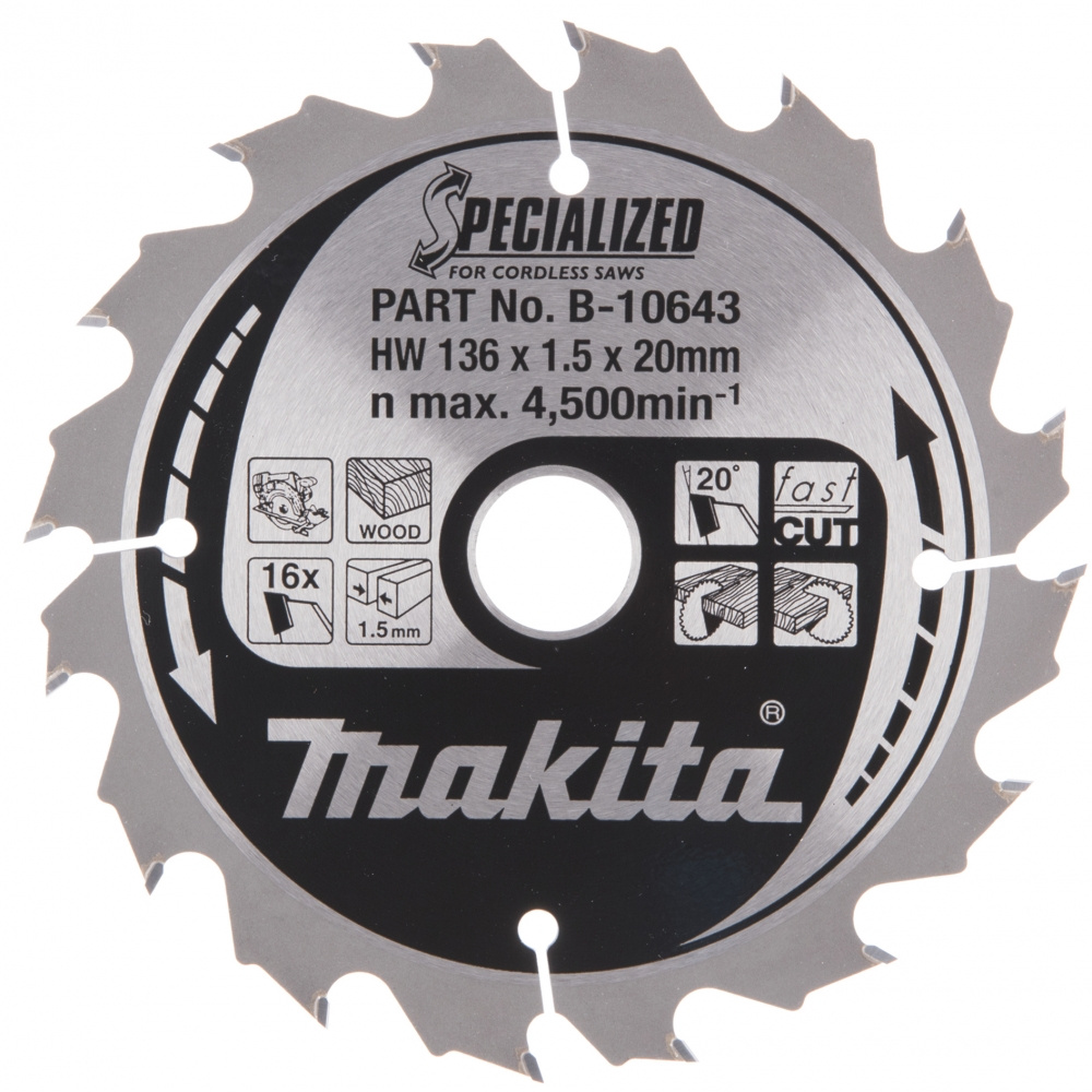 HM-KLINGA MAKITA 136X20 16T