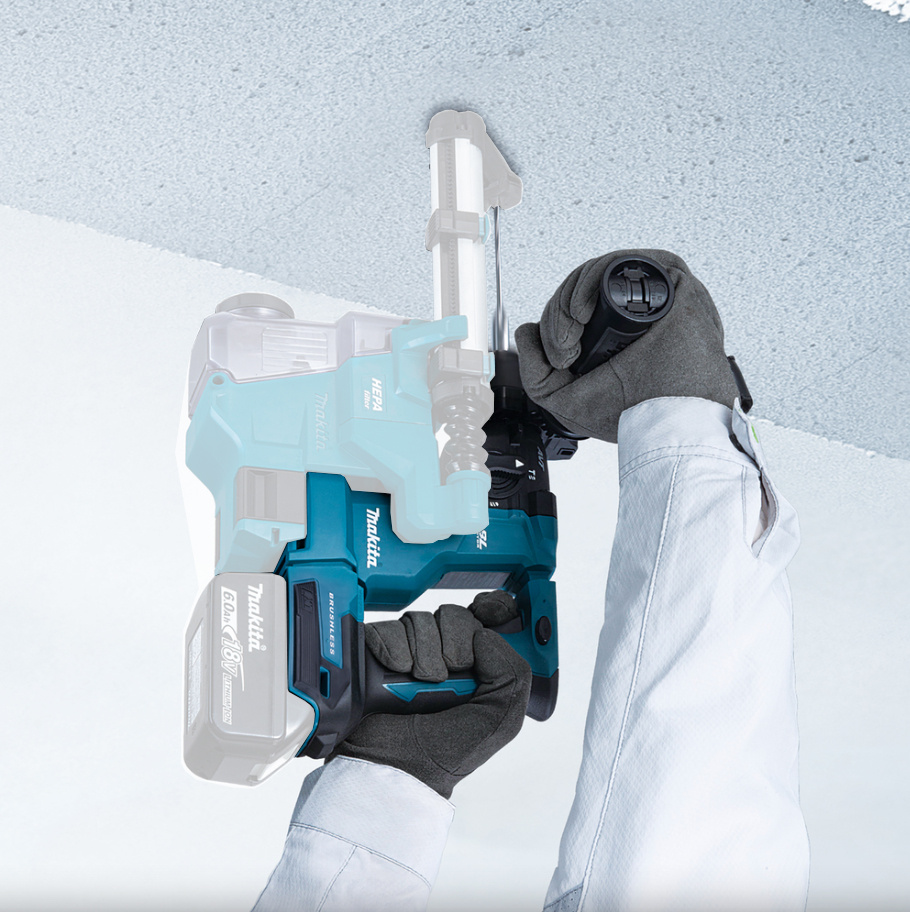 KOMBIBORRHAMMARE DHR183Z 18V