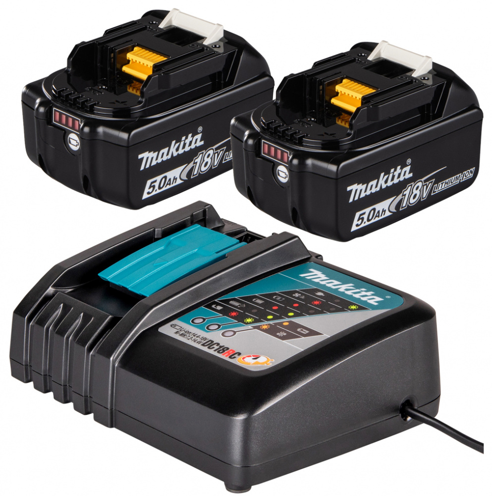 COMBOKIT DLX4157TX1 18V 2x5Ah