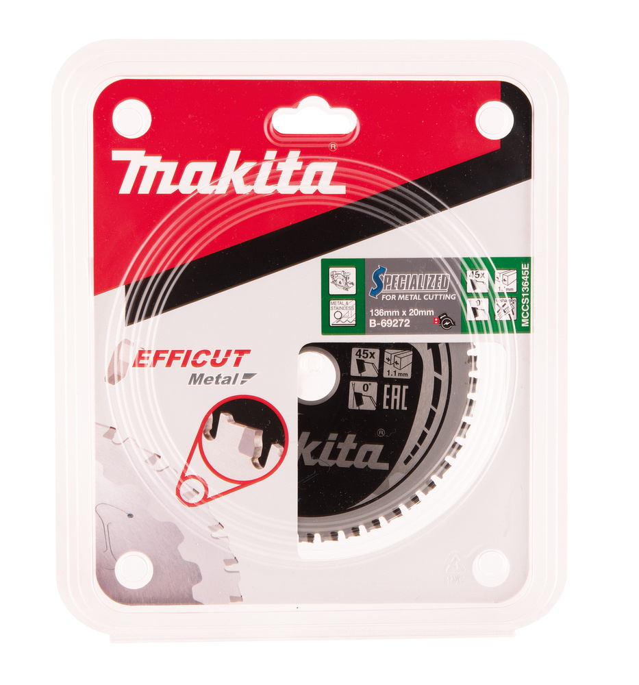 METALLKLINGA 136X20X1,1MM 45T