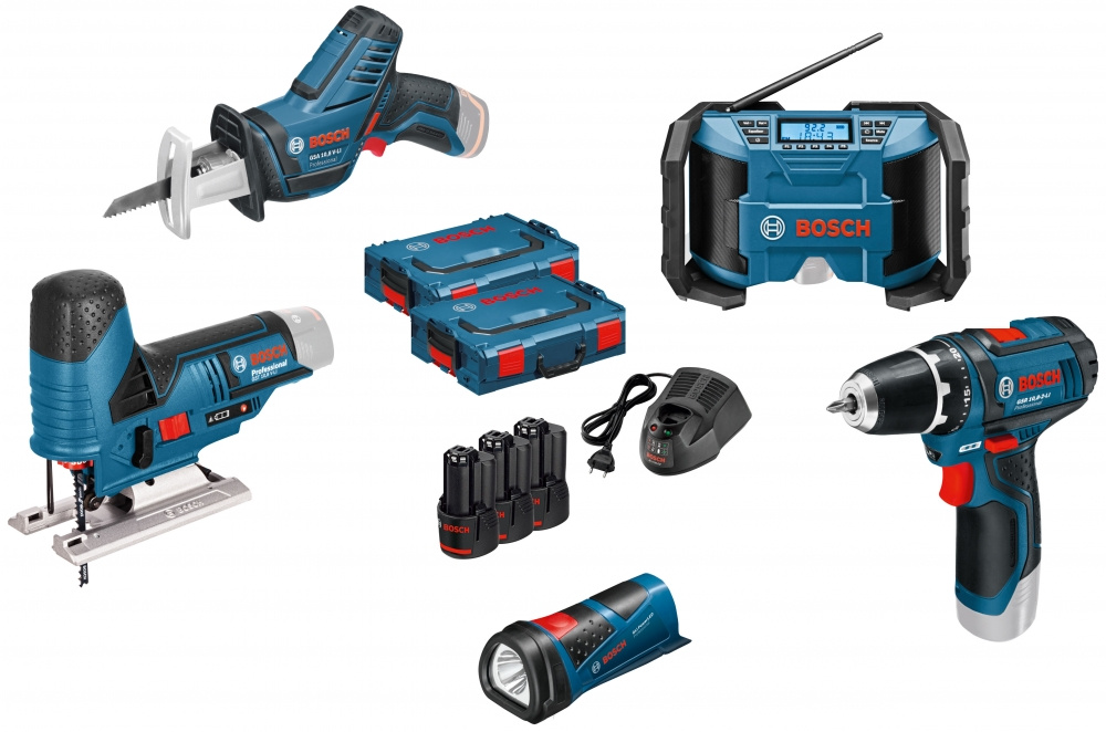 MONSTERSET 5-PACK 12V L-Boxx