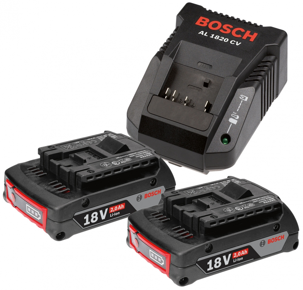 BATTERI 18V 2X2,0AH + AL1820