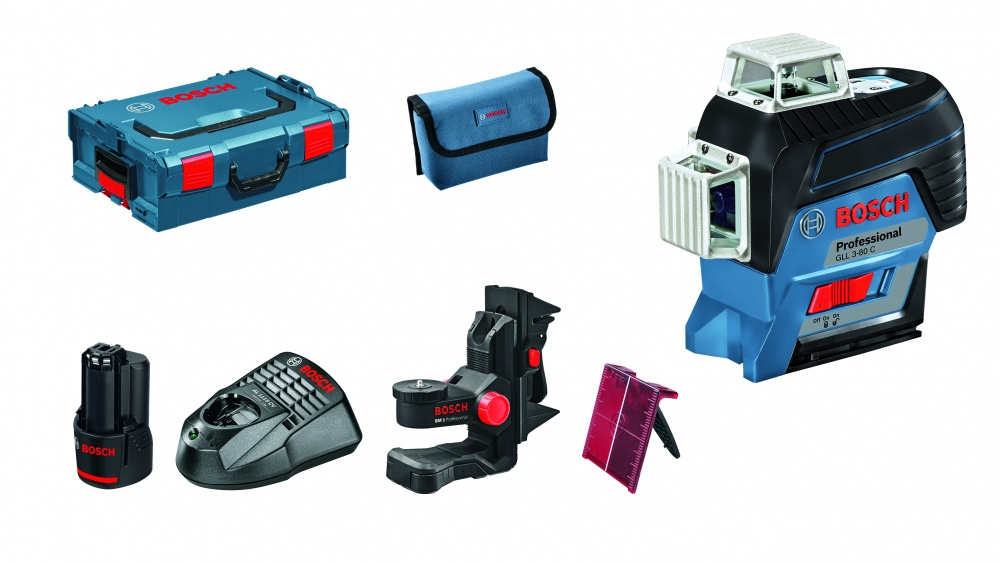 CIRKELLASER GLL 3-80 C M/BM1/12V R�D