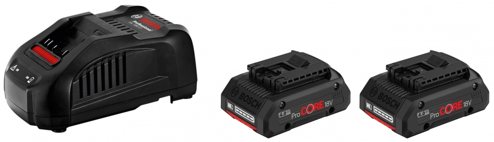 BATTERI 18V 2X4,0AH +GAL1880CV