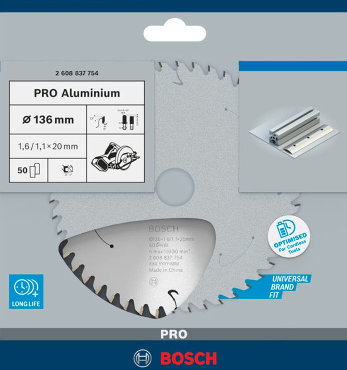 S�GKLINGA 136x20x50T ALUMINIUM