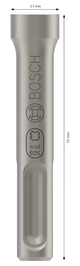 SPIKDRIVARE 13X58MM SDS+