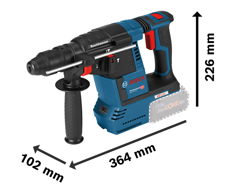 BORRHAMMARE GBH 18V-26 F/GDE