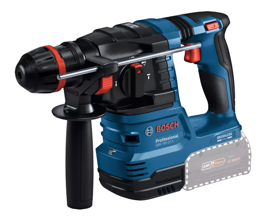 BORRHAMMARE BOSCH GBH 18V-22 X SOLO