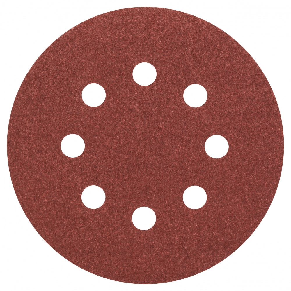 SLIPPAPPER RUND 125MM 5ST