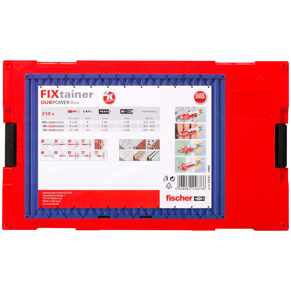 FIXTAINER DUOPOWER BOX