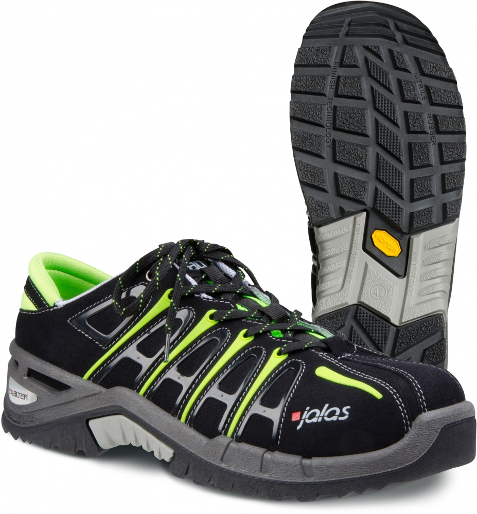 SKYDDSSKO JALAS 9508 EXALTER S3 SVART/GR�N