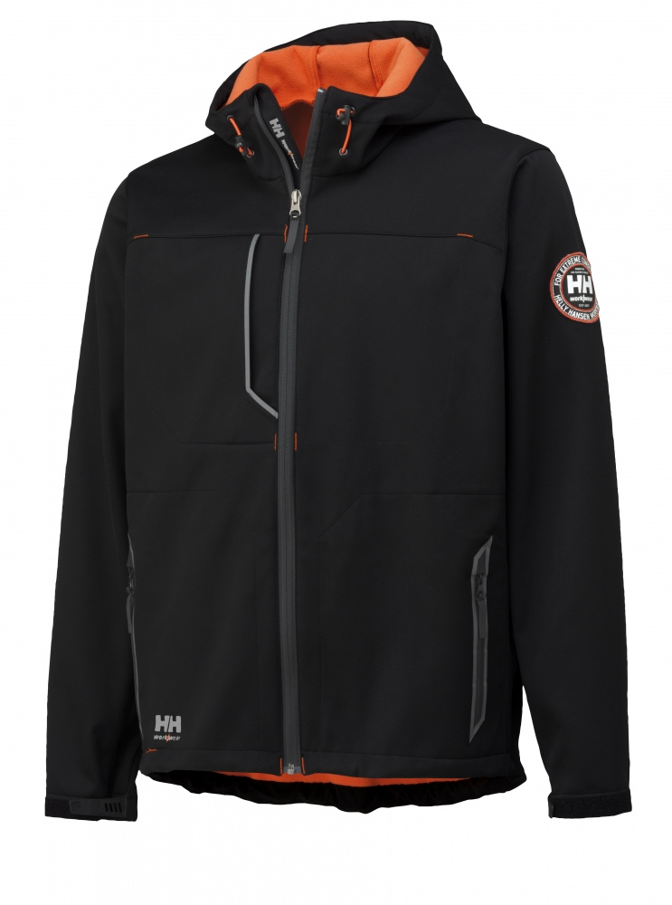 JACKA SOFTSHELL 74012 SVART
