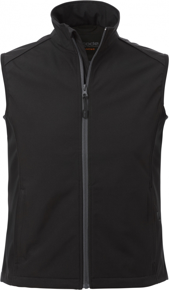 SOFTSHELLV�ST CODE1506 SVART
