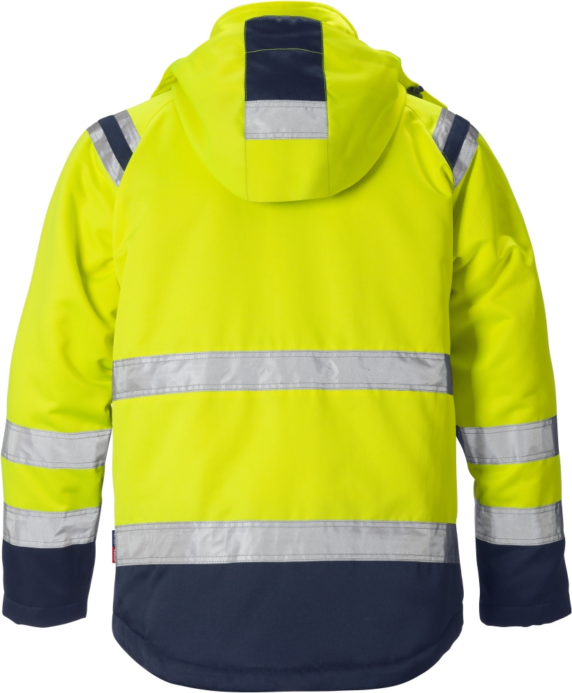 VARSELJACKA 4043 PP GUL/BL�