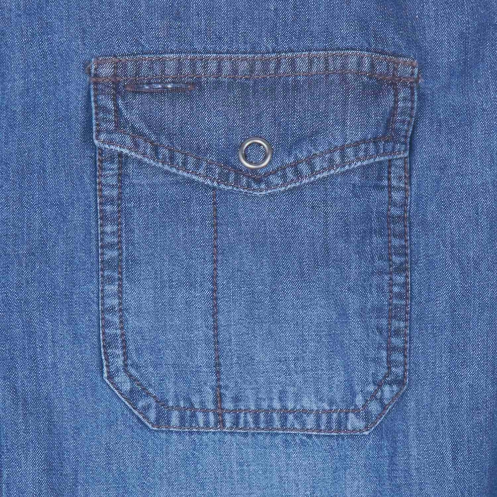 SKJORTA DENIM BL�