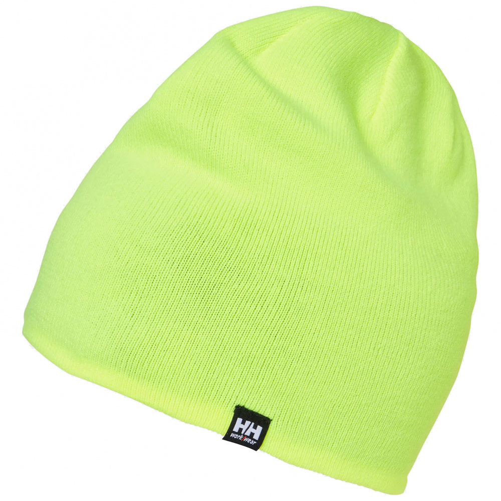 M�SSA BEANIE 79883 SVART/GUL