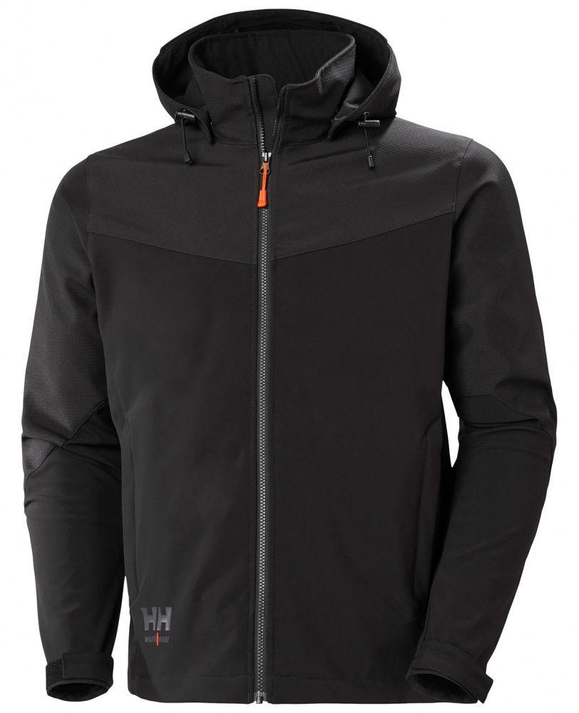 JACKA SOFTSHELL 74290 SVART