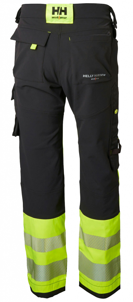 VARSELBYXA ICU 77471 SVART/GUL