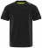 T-SHIRT 7554 SVART/HVIS GUL T-SHIRT 7554 SVART/HVIS GUL