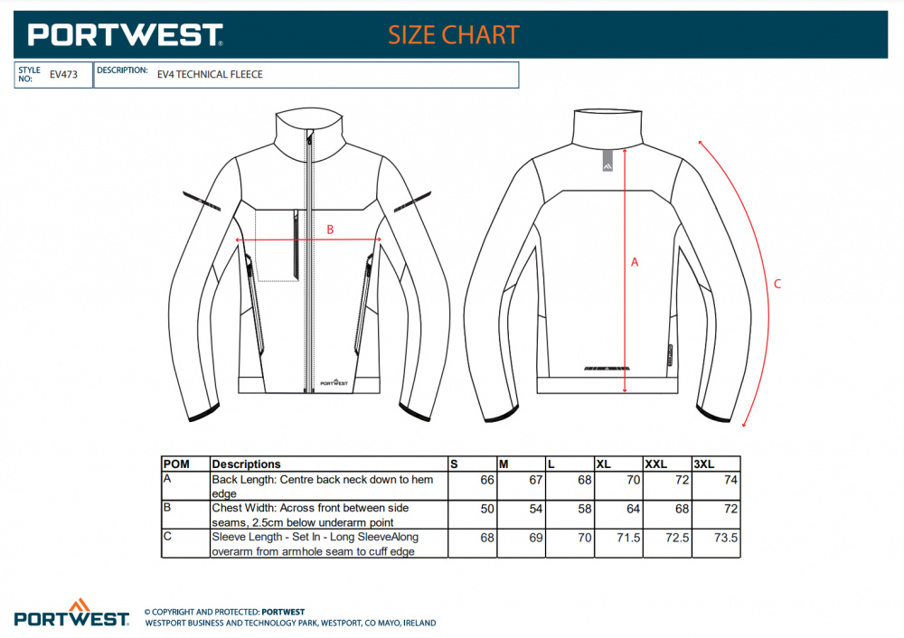 FLEECEJACKA EV473 SVART